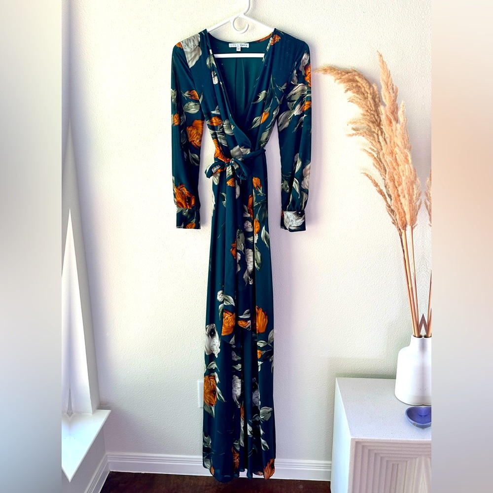 Baltic Born long-sleeve dress, green XS